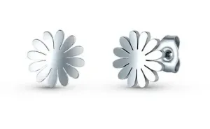 Vuch Zarte Ohrringe aus Stahl Blumen Riterra Silver