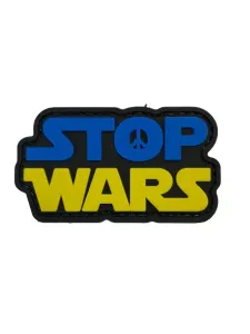 WARAGOD Stop war PVC Applikation