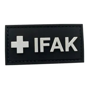 WARAGOD Klettabzeichen 3D Indivdidual First Aid Kit schwarz 5x3cm