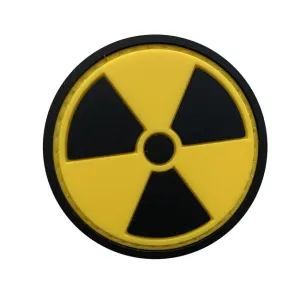 WARAGOD Klettabzeichen 3D Radioactive 5cm