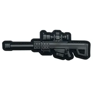 WARAGOD Klettabzeichen M82 3D GUN 10.5x4cm