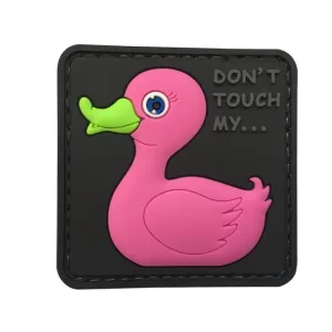 WARAGOD Tactical Rubber Duck PVC Aufnäher Rosa
