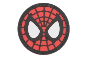 WARAGOD Taktischer Aufnäher Spiderman rot, 6cm