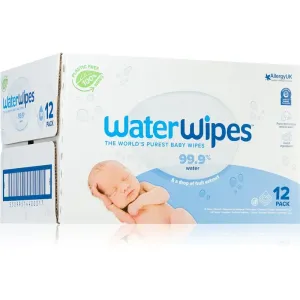 Water Wipes Baby Wipes 12 Pack sanfte Feuchttücher für Kleinkinder 12x60 St