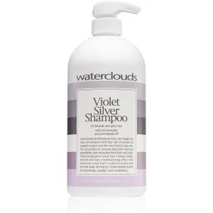 Waterclouds Violet Silver Shampoo Shampoo zum Neutralisieren von Gelbstich 1000 ml