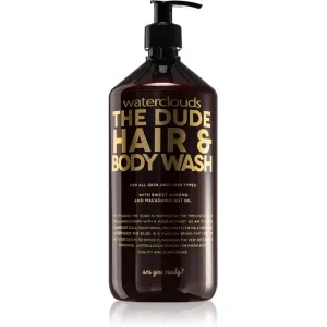 Waterclouds The Dude Hair & Body Wash Duschgel & Shampoo 2 in 1 1000 ml