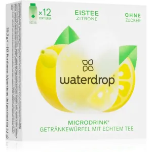 Waterdrop Microdrink Eistee Getränk mit Vitaminen C und B3 Geschmack Lemon 12 St