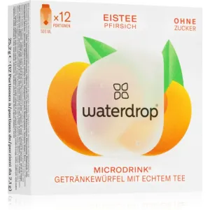 Waterdrop Microdrink Eistee Getränk mit Vitaminen C und B3 Geschmack Peach 12 St