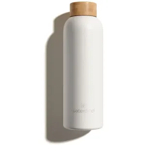 Waterdrop Thermo Steel Wasserflasche aus rostfreiem Stahl Farbe White Matt 600 ml