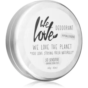 We Love The Planet You Love Staying Fresh Naturally So Sensitive organisches Cremedeo für empfindliche Oberhaut 48 g