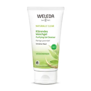 Weleda Naturally Clear aufhellendes Reinigungsgel für unreine Haut 100 ml