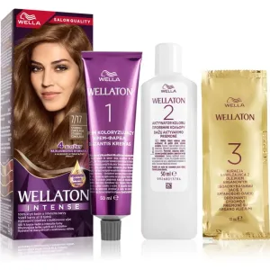 Wella Wellaton Intense Permanent-Haarfarbe mit Arganöl Farbton 7/17 Frosted Chocolate 1 St