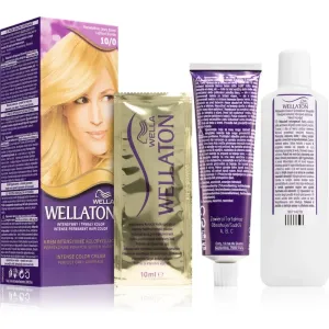 Wella Wellaton Intense Permanent-Haarfarbe mit Arganöl Farbton 10/0 Lightest Blonde 1 St