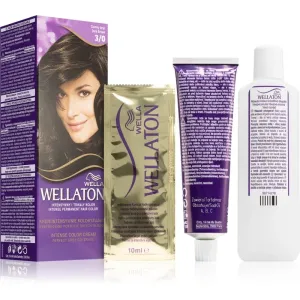 Wella Wellaton Intense Permanent-Haarfarbe mit Arganöl Farbton 3/0 Dark Brown 1 St