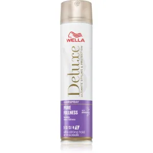Wella Deluxe Pure Fullness Haarspray mit extra starkem Halt für mehr Volumen 250 ml