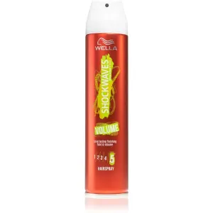 Wella Shockwaves Volume Haarspray mit extra starkem Halt für mehr Volumen 250 ml