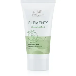 Wella Professionals Elements erneuernde Maske für glänzendes und geschmeidiges Haar 30 ml