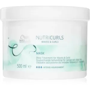 Wella Professionals Nutricurls Waves & Curls glättende Maske für welliges und lockiges Haar 500 ml