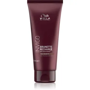 Wella Professionals Invigo Brunette Recharge Conditioner zum Beleben brauner Haarfarbe Farbton Cool Brunette 200 ml
