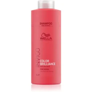 Wella Professionals Shampoo für feines und normal gefärbtes Haar Invigo Color Brilliance (Color Protection Shampoo) 1000 ml