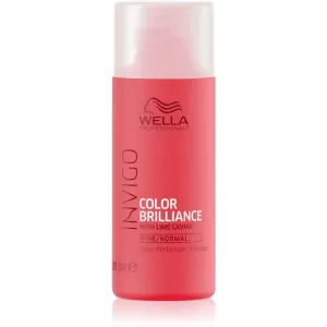 Wella Professionals Shampoo für feines und normal gefärbtes Haar Invigo Color Brilliance (Color Protection Shampoo) 50 ml