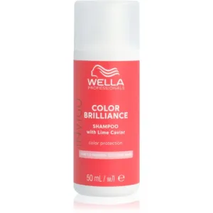 Wella Professionals Invigo Color Brilliance Shampoo für normales und feines Haar zum Schutz der Farbe 50 ml