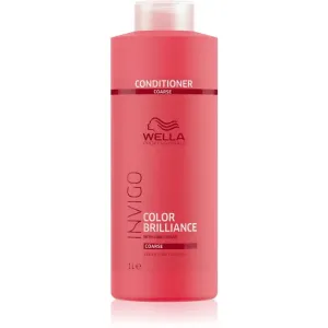Wella Professionals Spülung für grobes und gefärbtes Haar Invigo Color Brilliance (Coarse Vibrant Color Conditioner) 1000 ml