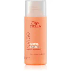 Wella Professionals Pflegendes Shampoo für trockenes und strapaziertes Haar Invigo Nutri-Enrich (Deep Nourishing Shampoo) 50 ml
