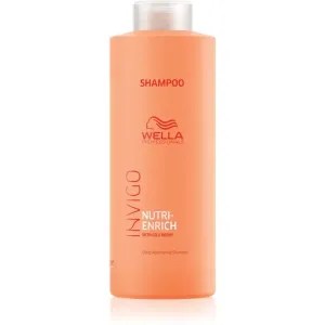 Wella Professionals Pflegendes Shampoo für trockenes und strapaziertes Haar Invigo Nutri-Enrich (Deep Nourishing Shampoo) 1000 ml