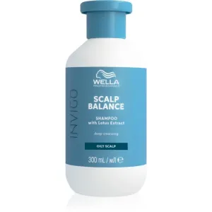Wella Professionals Invigo Scalp Balance tiefreinigendes Shampoo für fettige Haare und Kopfhaut 300 ml