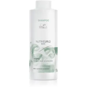 Wella Professionals Feuchtigkeitsspendendes Shampoo für welliges und lockiges Haar Nutricurls (Shampoo for Waves) 1000 ml