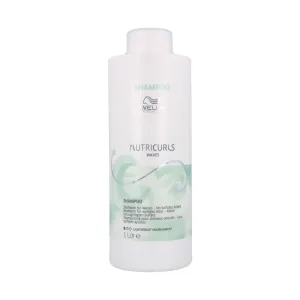 Wella Professionals Feuchtigkeitsspendendes Shampoo für welliges und lockiges Haar Nutricurls (Shampoo for Waves) 1000 ml