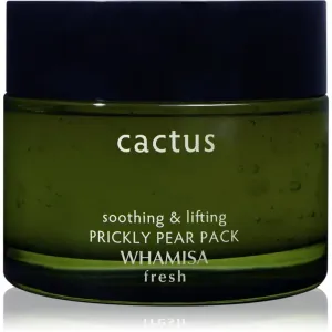 WHAMISA Cactus Prickly Pear Pack feuchtigkeitsspendende Gel-Maske zur intensiven Erneuerung und Straffung der Haut 100 g