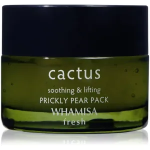 WHAMISA Cactus Prickly Pear Pack feuchtigkeitsspendende Gel-Maske zur intensiven Erneuerung und Straffung der Haut 30 g