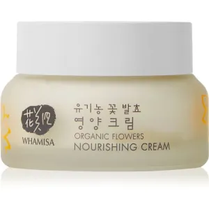 WHAMISA Organic Flowers Nourishing Cream nährende Gesichtscreme 51 ml