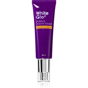 White Glo Purple Tooth Toner Whitening Serum bleichender Schaum für die Zähne 50 ml