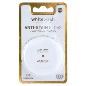 Whitewash Nano Anti-Stain Zahnseide mit bleichender Wirkung 25 m