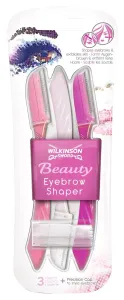 Wilkinson Sword Beauty Eyebrow Shaper Rasierer für die Augenbrauen 3 St