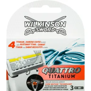 Wilkinson Sword Quattro Titanium Rasierklingen 3 St