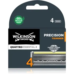 Wilkinson Sword Quattro Titanium Precision Rasierklingen 4 St