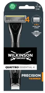 Wilkinson Sword Quattro Precision Trimmer Rasierer + Rasierklingen 1 St