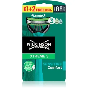 Wilkinson Sword Xtreme 3 Sensitive Comfort Einweg-Rasierer für Herren 8 St
