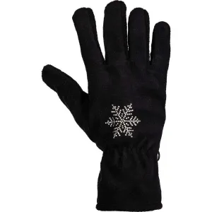 Willard MIJAKOSA Handschuhe aus Fleece für Damen, schwarz, größe M/L