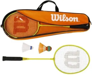 Wilson Junior Badminton Kit Orange/Yellow L3 Badminton-Set