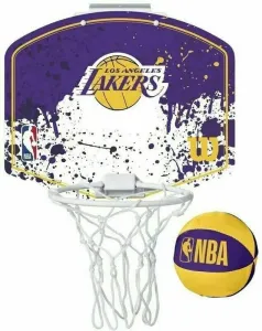 Wilson NBA MINI HOOP LAKERS Mini Basketballkorb, violett, größe os