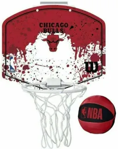 Wilson NBA MINI HOOP BULLS Mini Basketballkorb, rot, größe os