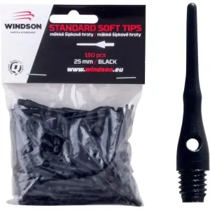 Windson SOFT 25mm - 150 Pfeilspitzen, schwarz, größe os