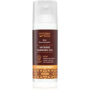 WoodenSpoon Skin Nourishment pflegendes Körperöl für intensive Bräunung 50 ml