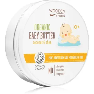 WoodenSpoon Organic Coconut & Shea Körperbutter für Kinder ab der Geburt 100 ml