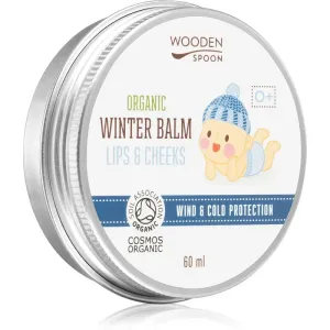 WoodenSpoon Organic Wind & Cold Protection Schutzcreme für das Gesicht und Lippenbalsam 2in1 für Kinder 60 ml